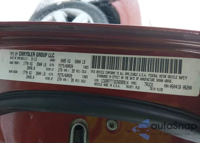 1C6RR7TT3DS699914: 44412866