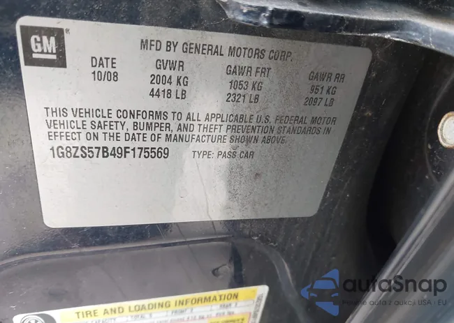 1G8ZS57B49F175569: 44412927
