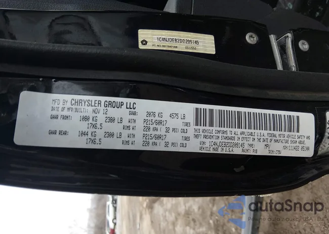 1C4NJDEB2DD209145: 44413045