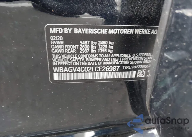 WBAGV4C02LCE26987: 44413080