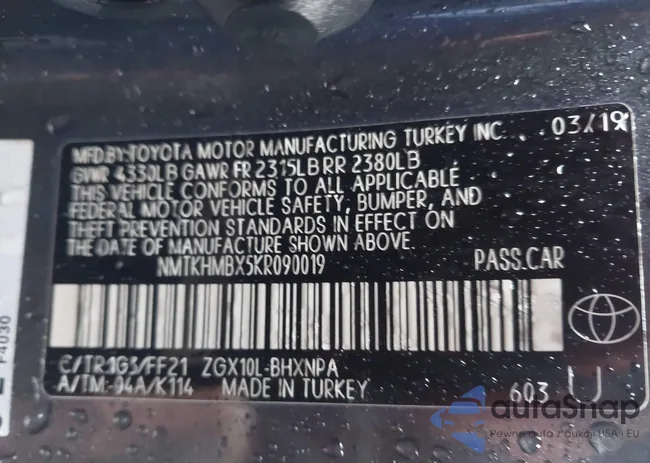 NMTKHMBX5KR090019: 44413099