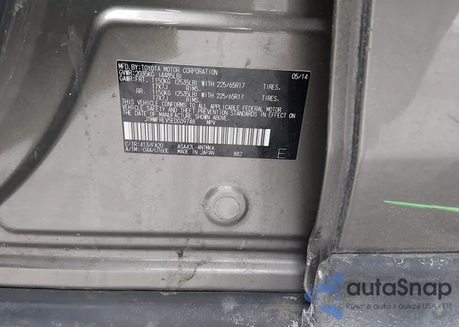 JTMWFREV5ED039748: 44413916