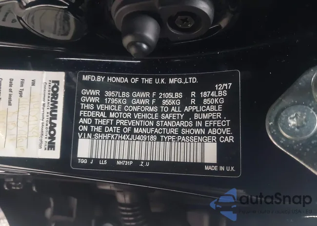 SHHFK7H4XJU409189: 44413939