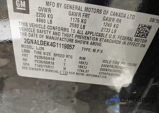 2GNALDEK4G1119057: 44413955