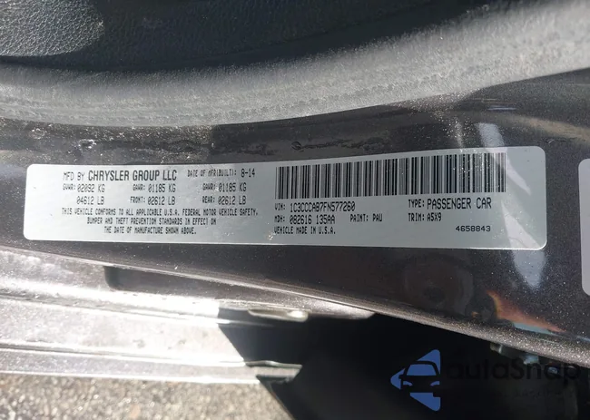 1C3CCCAB7FN577260: 44414207