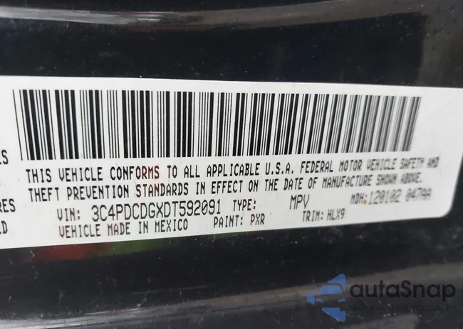 3C4PDCDGXDT592091: 44413640