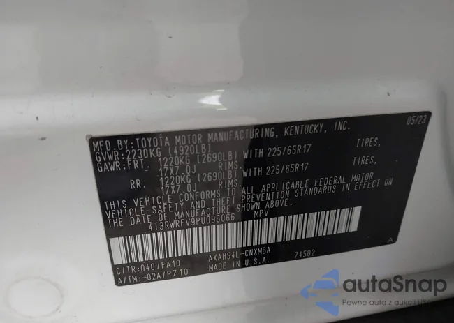 4T3RWRFV9PU096066: 44413671