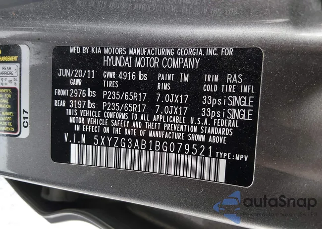 5XYZG3AB1BG079521: 44413703