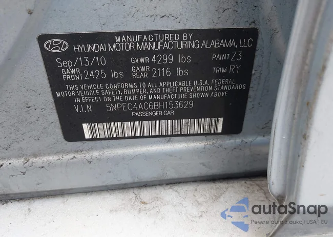 5NPEC4AC6BH153629: 44413742