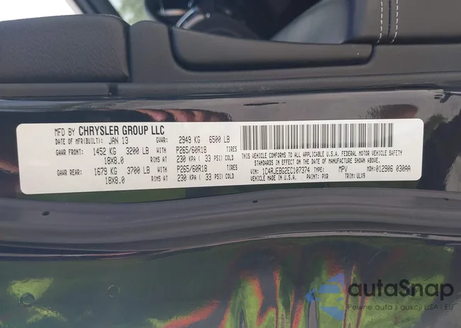 1C4RJEBG2EC107374: 44414861