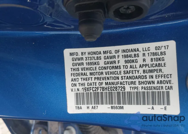 19XFC2F78HE028729: 44414996