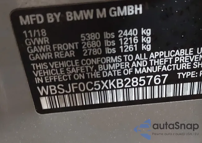 WBSJF0C5XKB285767: 44415041