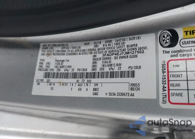 3FADP4EJ7JM127502: 44415056