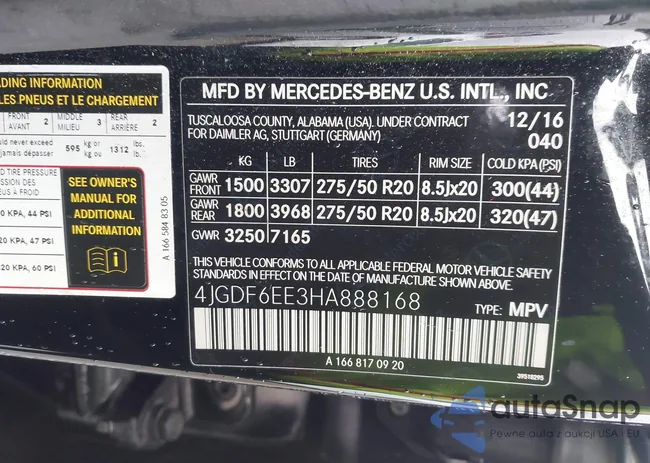 4JGDF6EE3HA888168: 44414685