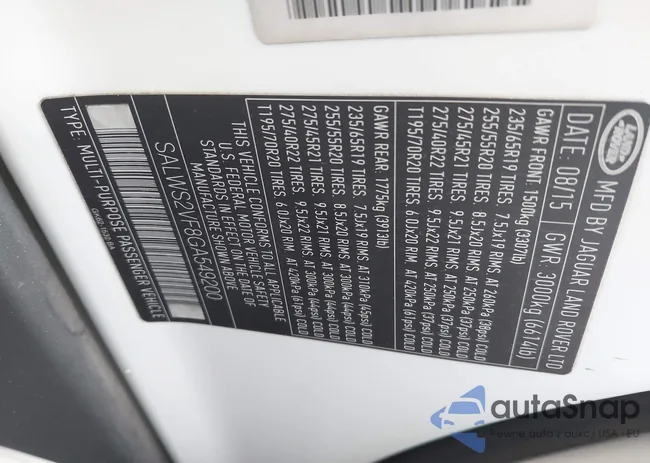 SALWS2VF8GA549200: 44414790