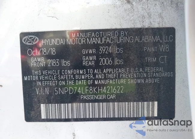 5NPD74LF8KH421622: 44416195