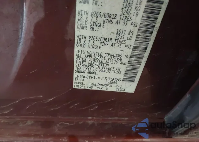 1N6DD0EV3JN753906: 44416206