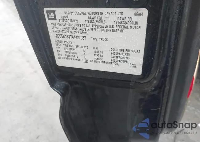 2T2BZMCA9GC042432: 44416247