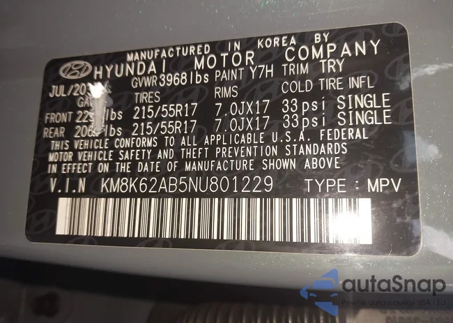 KM8K62AB5NU801229: 44415456