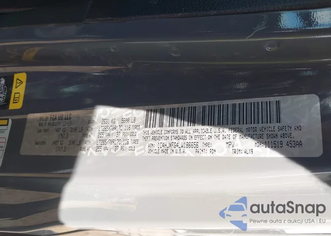 1C4HJXFG4LW186656: 44415557