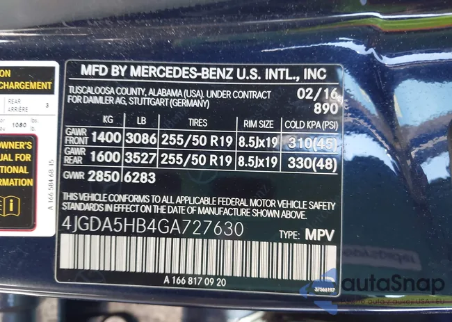 4JGDA5HB4GA727630: 44415794