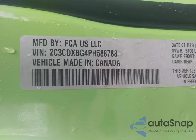 2C3CDXBG4PH588788: 44416907