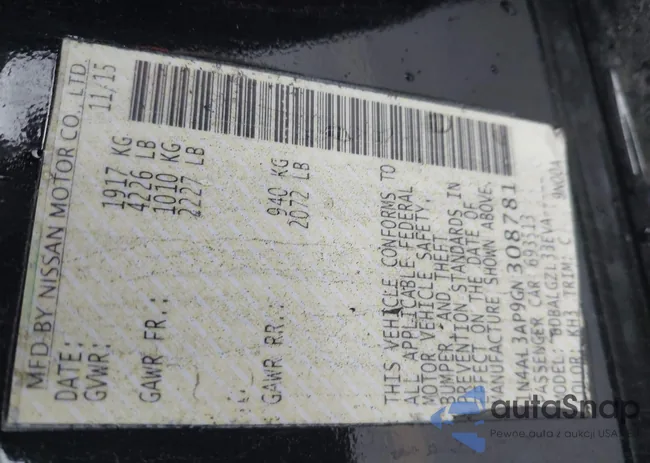 1N4AL3AP9GN308781: 44416976