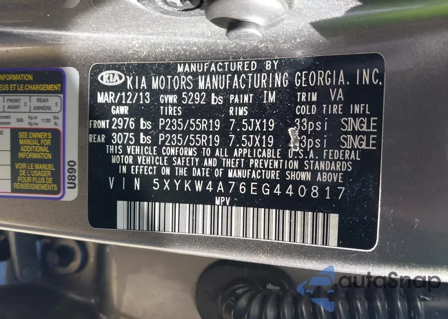 5XYKW4A76EG440817: 44417287