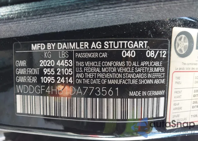 WDDGF4HB1DA773561: 44418853