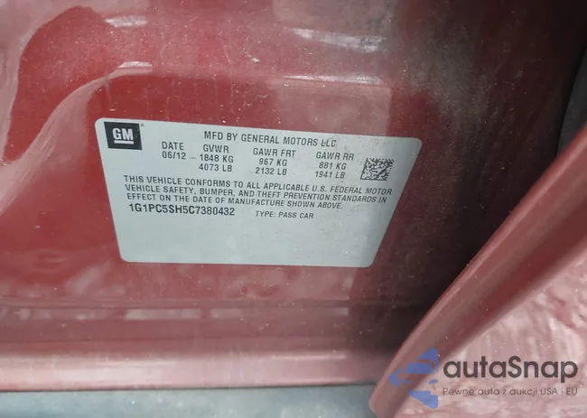 1G1PC5SH5C7380432: 44419060