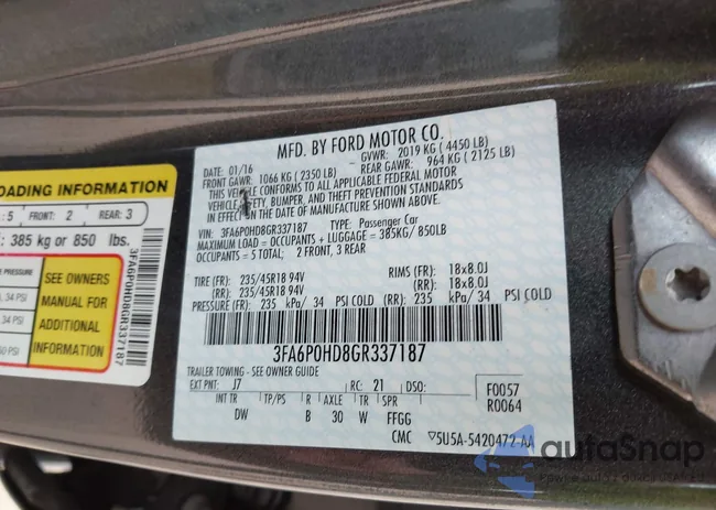 3FA6P0HD8GR337187: 44419400