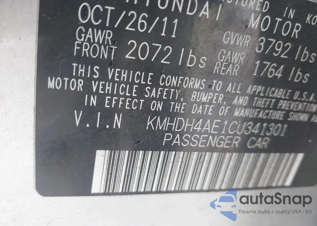 KMHDH4AE1CU341301: 44418434