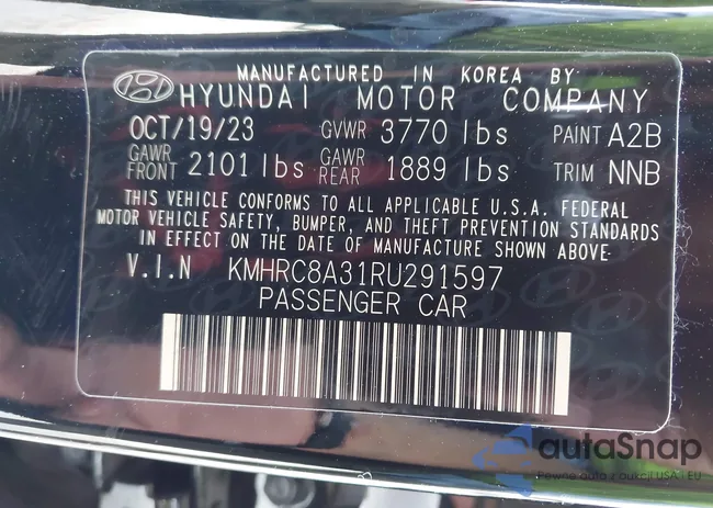 KMHRC8A31RU291597: 44418531