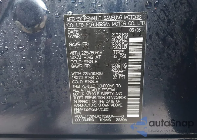 KNMAT2MV2GP711181: 44418571