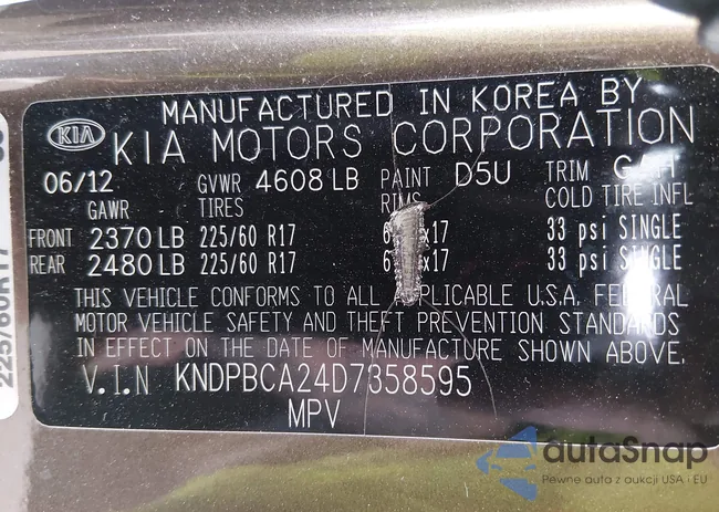 KNDPBCA24D7358595: 44418757