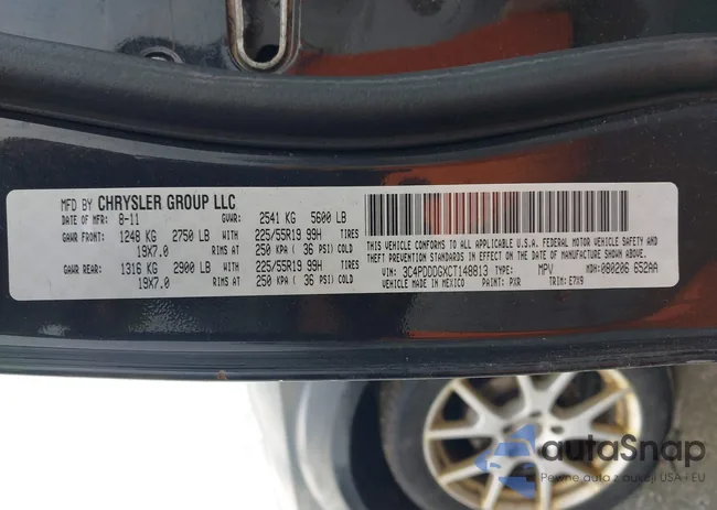 3C4PDDDGXCT148813: 44419828