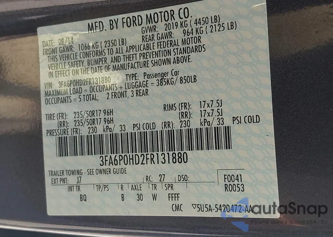 3FA6P0HD2FR131880: 44419829