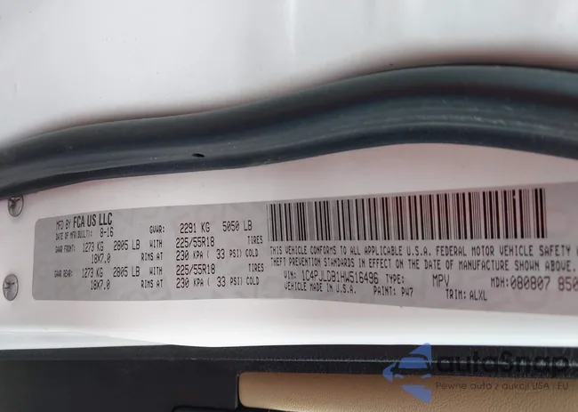 1C4PJLDB1HW516496: 44420027