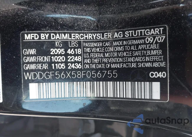 WDDGF56X58F056755: 44420085