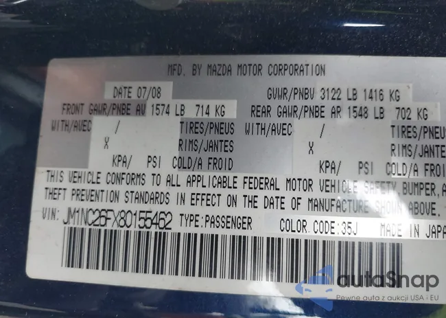 JM1NC26FX80155462: 44420277