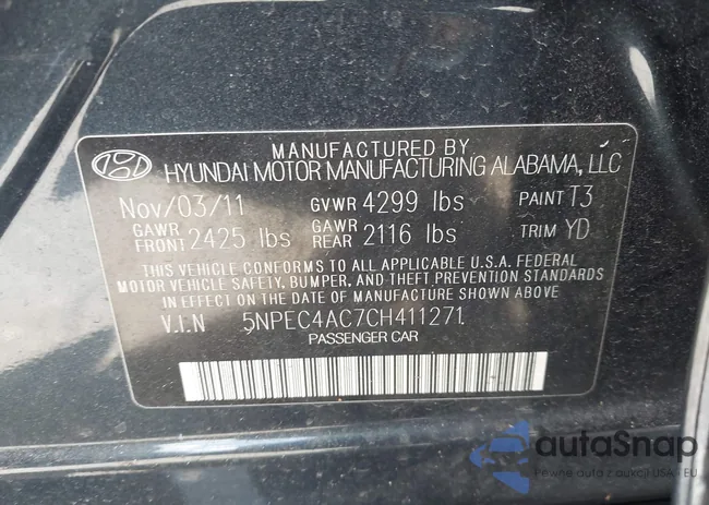 5NPEC4AC7CH411271: 44419744