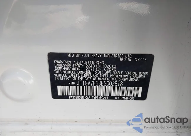 JF1GV7F63EG002818: 44420935