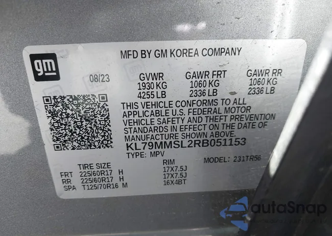 KL79MMSL2RB051153: 44420976