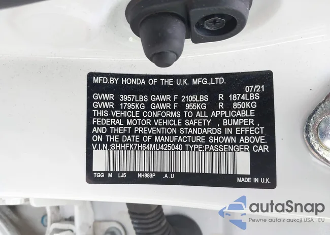 SHHFK7H64MU425040: 44422024