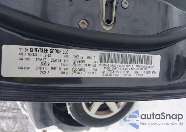 1C6RR7KT1ES174773: 44422043