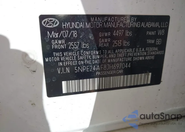 5NPE24AF8JH697044: 44422190