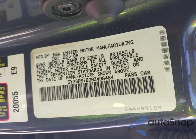 5Y2SP67809Z406484: 44422294