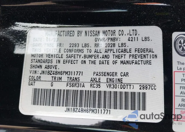 JN1BZ4BH6PM311771: 44422815