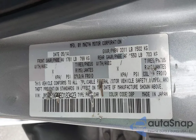 JM1DE1KZ3E0183423: 44423117