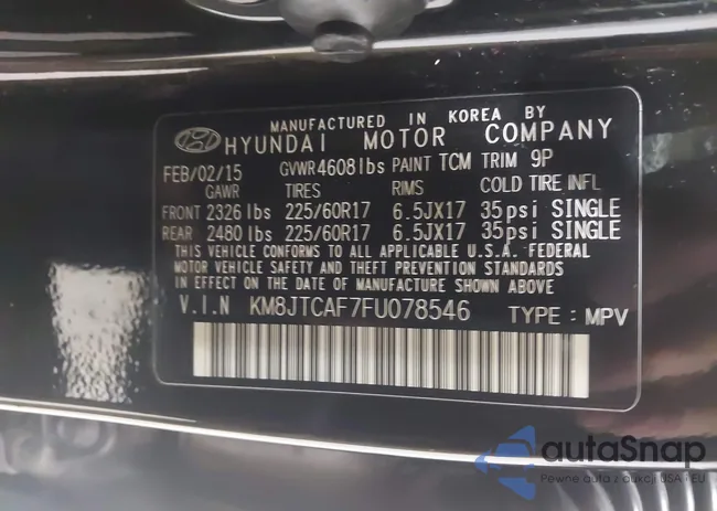 KM8JTCAF7FU078546: 44423152